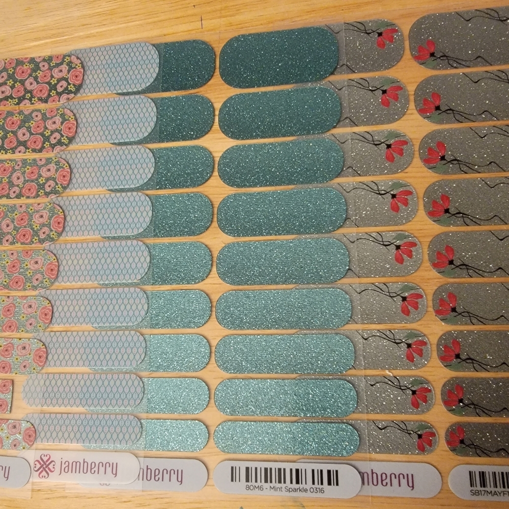 Jamberry nail wrap lot
